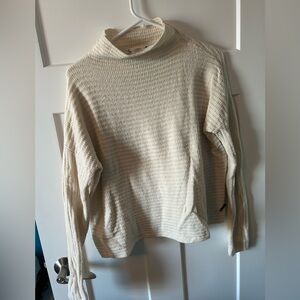 Carve Design - XS cropped waffle turtle neck.